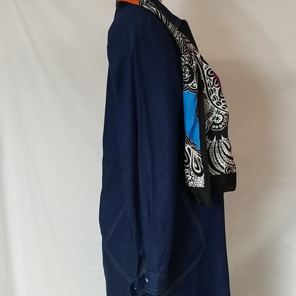 SANDRA OW- WING FOR N.R.1 JEAN DRESS SIZE 6 - Picture 6 of 7